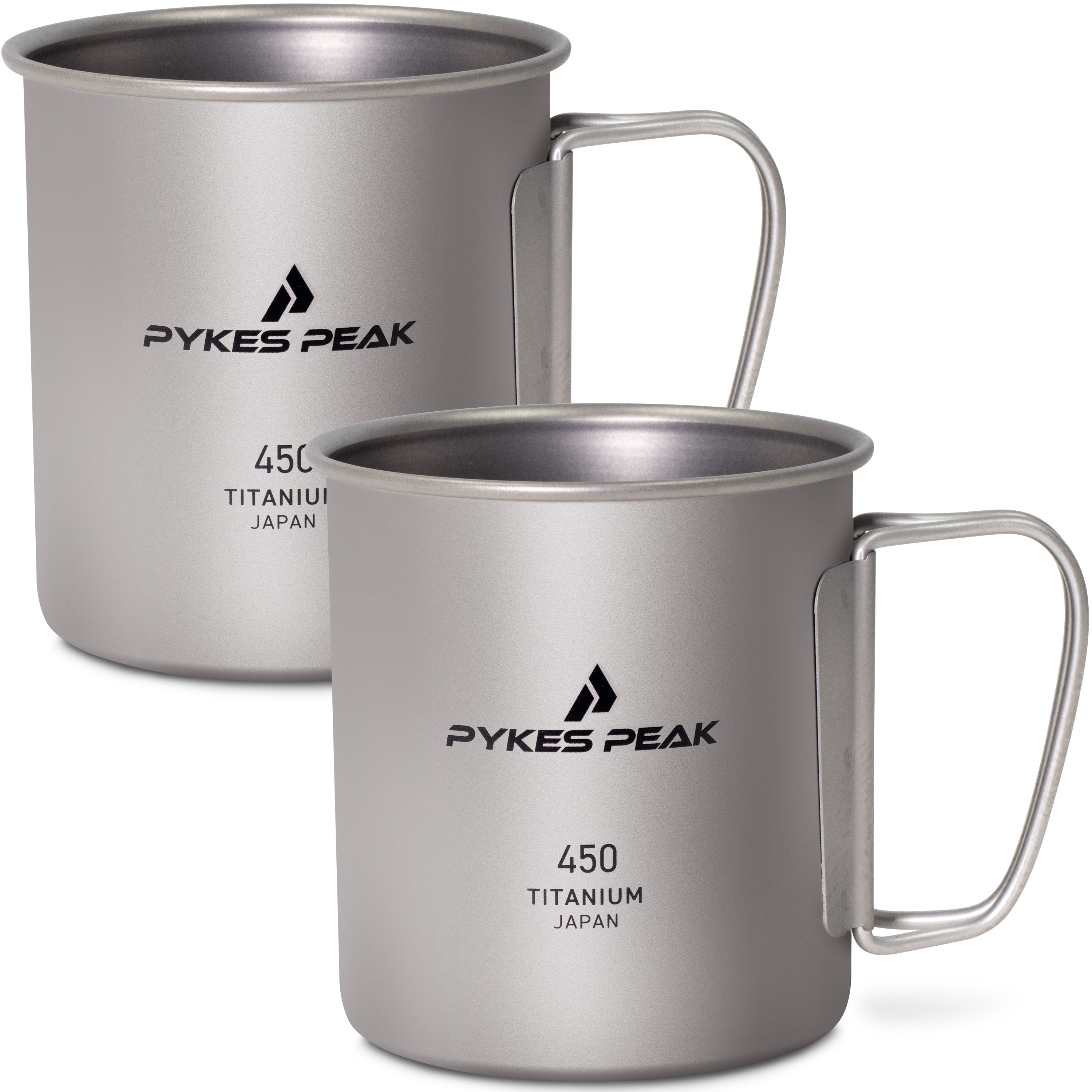 PYKES PEAK(パイクスピーク) チタンマグ 日本製 MADE IN JAPAN 燕三条産 直火で使える チタン マグカップ キャンプ アウトドア 直火にも使える燕三条産チタンマグ極