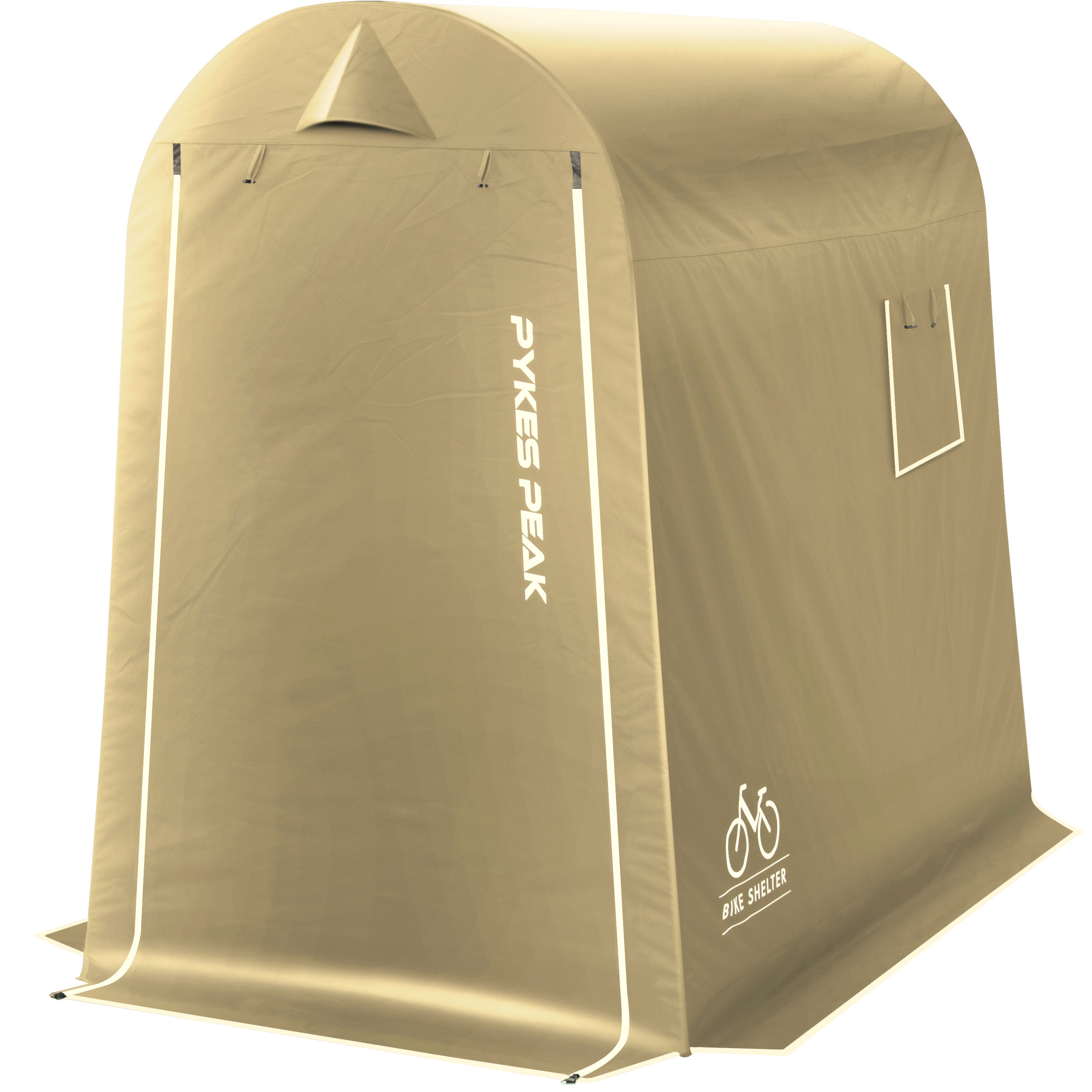 PYKES PEAK (パイクスピーク) サイクルハウス  2サイズ 3カラー 1台用〜3台用 自転車置き場 バイクガレージ 耐水圧2000mm UPF50 工具不要 バイクシェルター (奥行220㎝ 幅175㎝ 高さ170㎝ サイズ 2-3台収納)