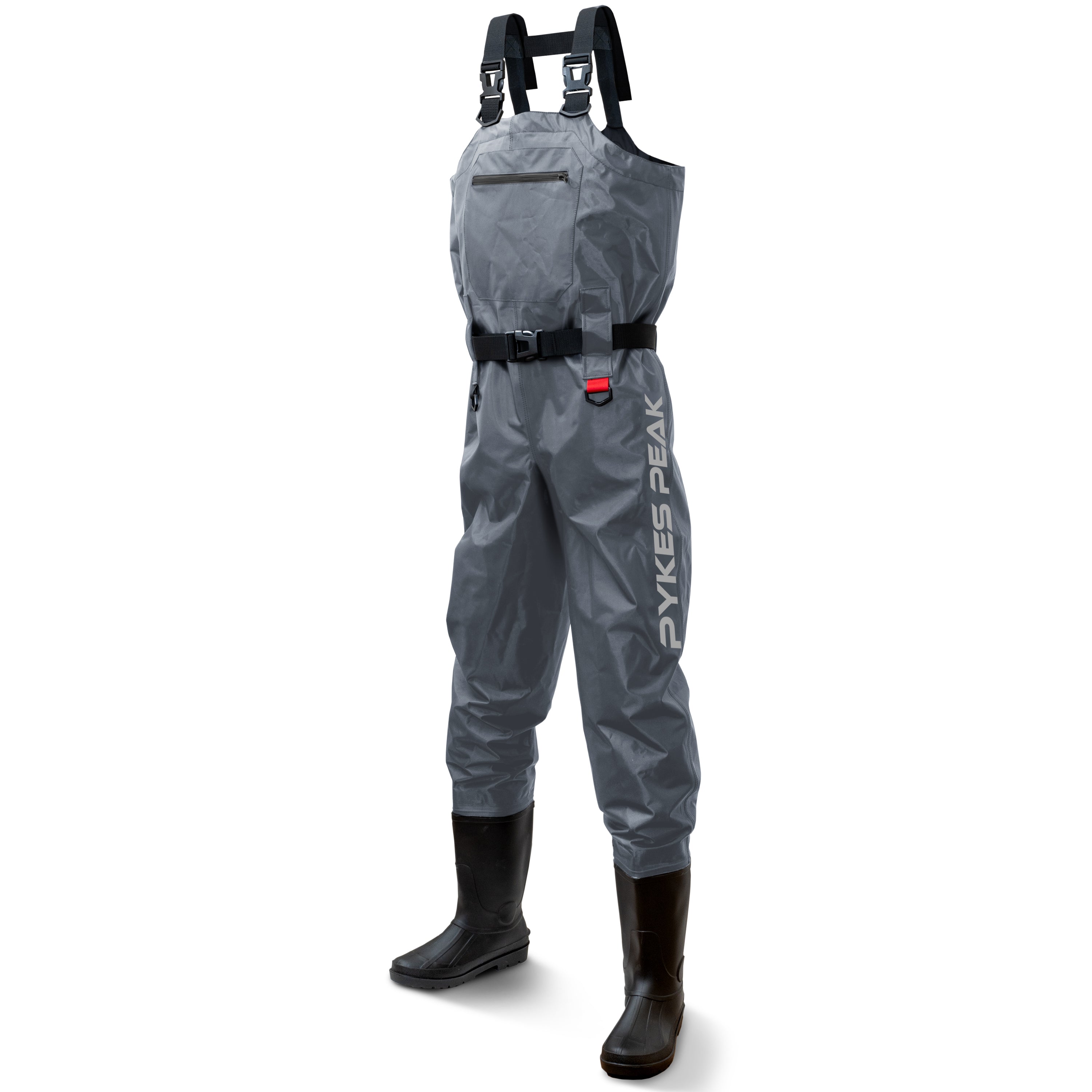 PYKES PEAK (パイクスピーク) ウェーダー 釣り ラジアルソール チェストハイ サーフ 選べる2タイプ 完全防水 ナイロン 内側がベタつかない