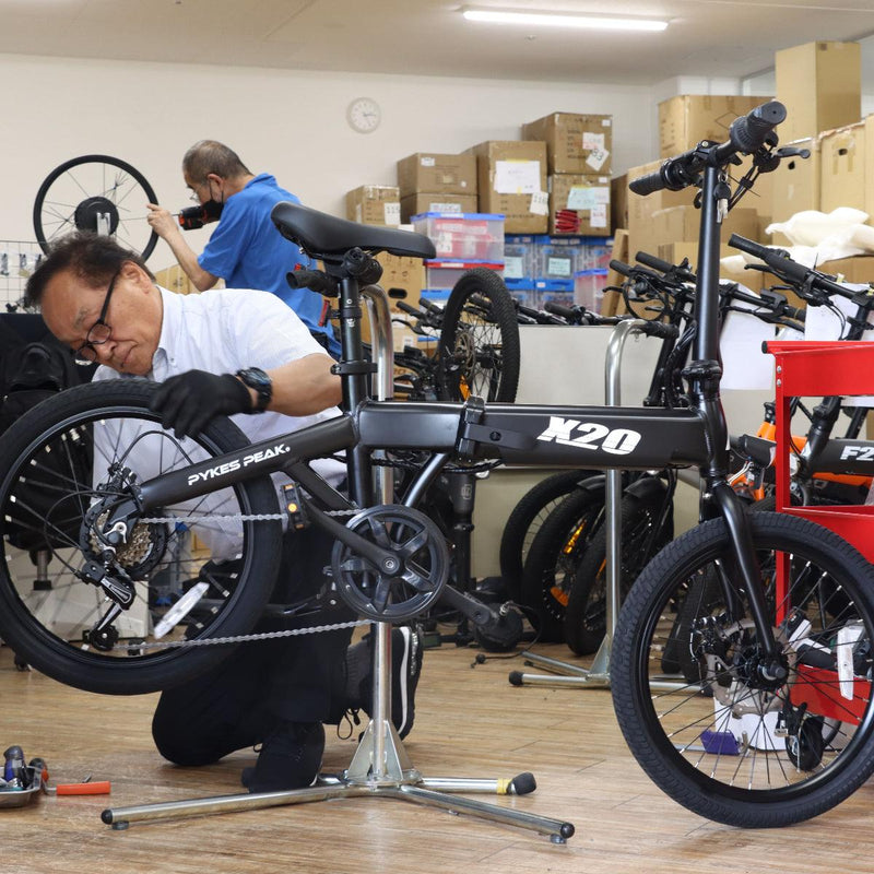 今なら限定価格GET！【残り2名様限定！ヘルメット& 自転車カバープレゼント中!】PYKES PEAK 電動アシスト自転車「X20」20インチ  型式認定取得済 折りたたみ 空気入れ内蔵 最大80km走行可能 9色【国内検品済】【YouTuber おすすめ】