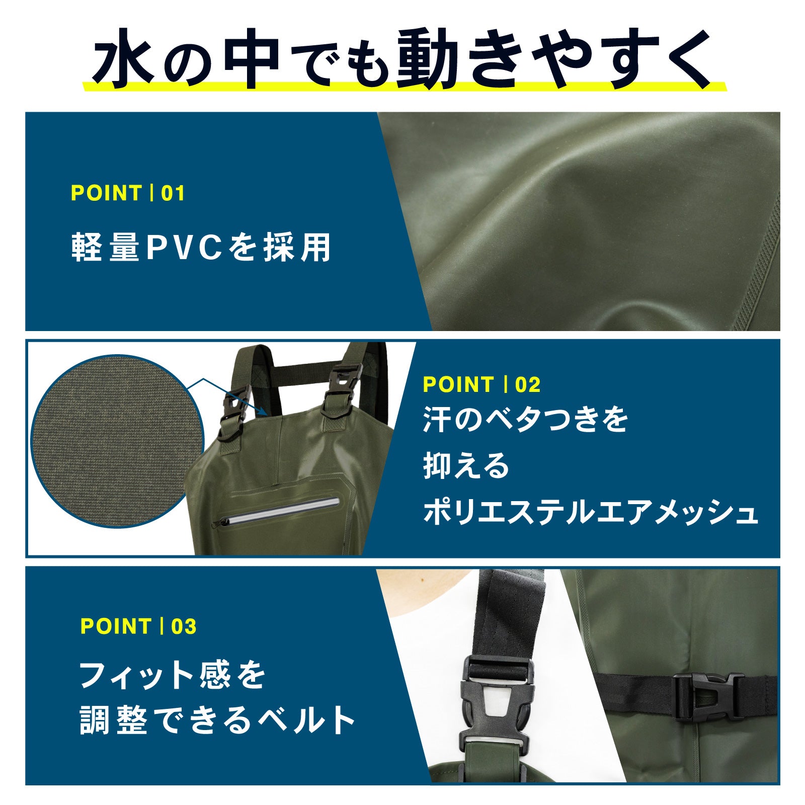 PYKES PEAK (パイクスピーク) ウェーダー 釣り ラジアルソール