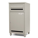 PYKES PEAK 宅配ボックス ポスト一体型 ポスト付き 大容量 おしゃれ 防水 置き配 盗難防止 案内ステッカー付き 大型 屋外 戸建て用 「 ポスミー 」