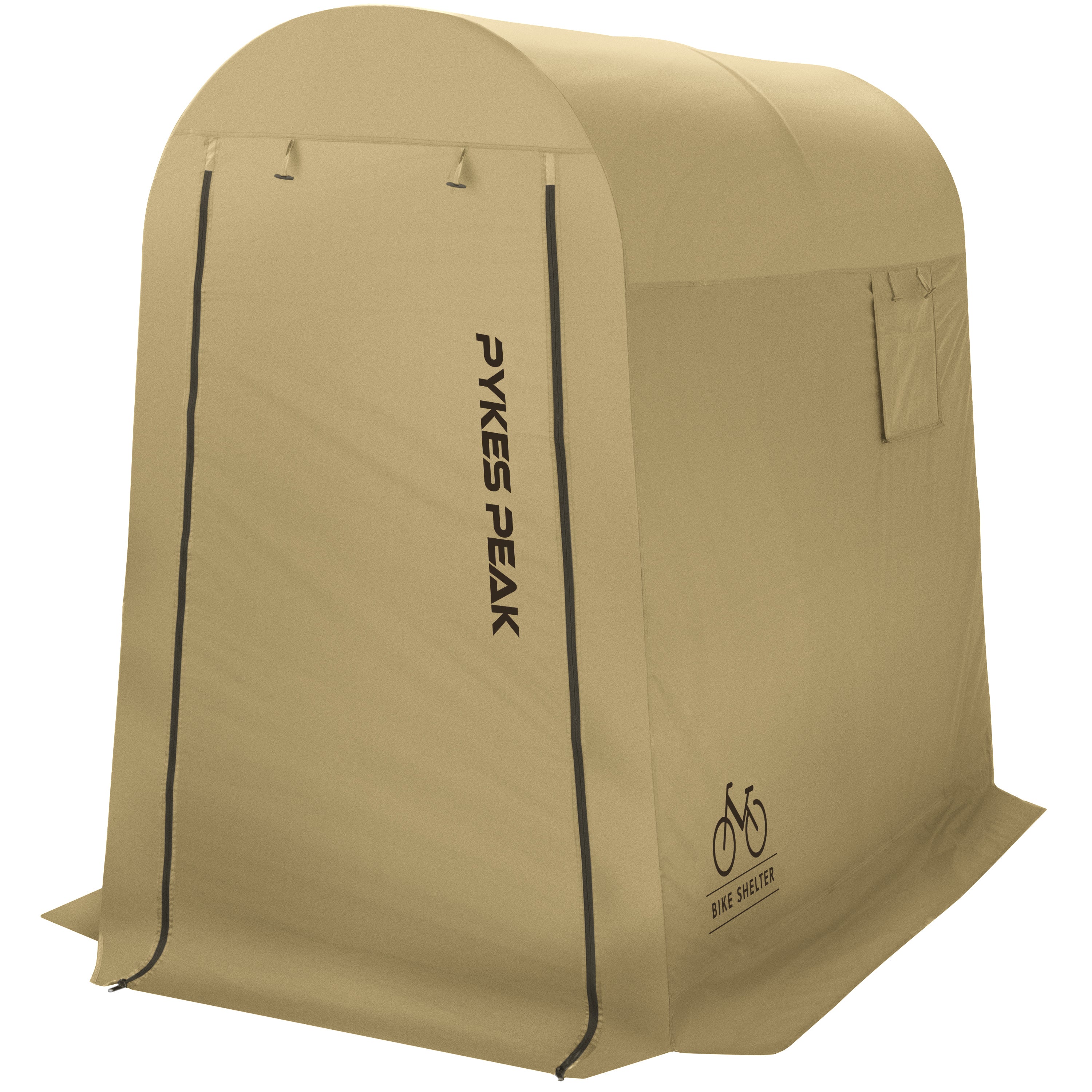 PYKES PEAK (パイクスピーク) サイクルハウス  2サイズ 3カラー 1台用〜3台用 自転車置き場 バイクガレージ 耐水圧2000mm UPF50 工具不要 バイクシェルター (奥行220㎝ 幅175㎝ 高さ170㎝ サイズ 2-3台収納)