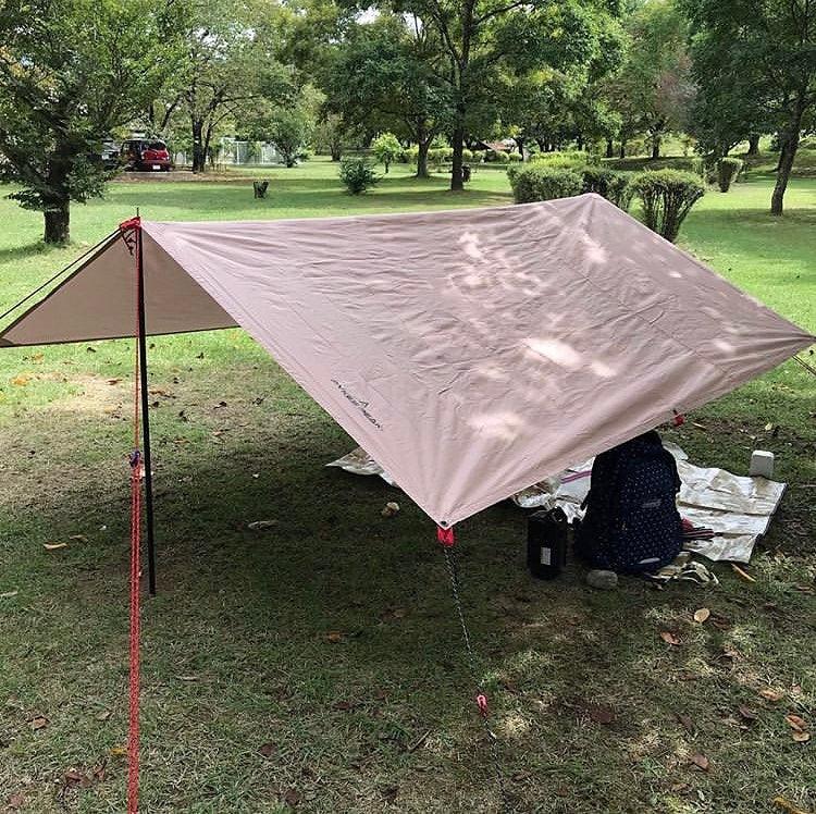 スクエアタープ 1-2人用 3~4人用 5~6人用 5色 SQUARE TARP - PYKES PEAK