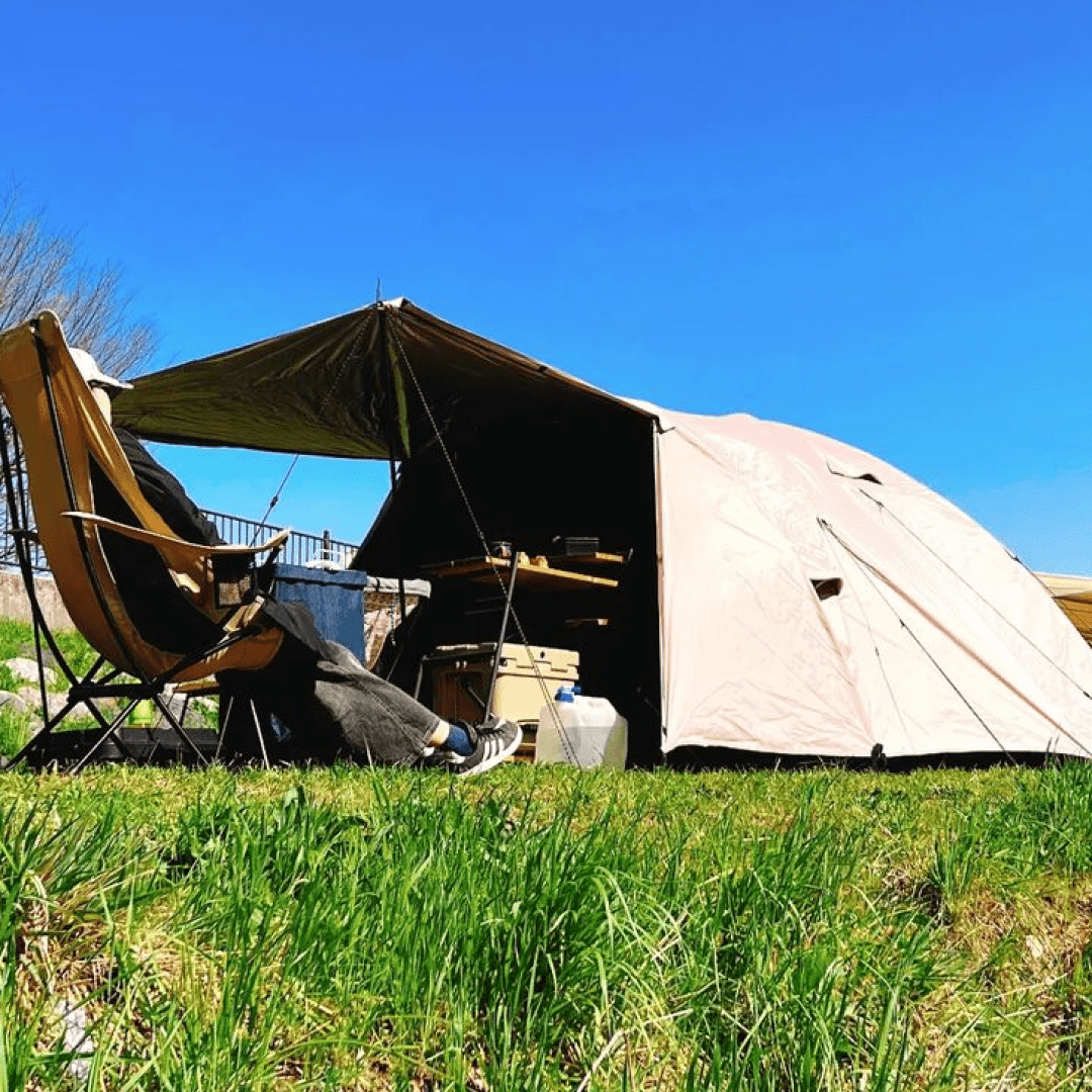 パーティー ドームテント 大型ドームテント 4〜6人用 家族 おしゃれ おすすめ 機能性 - PYKES PEAK