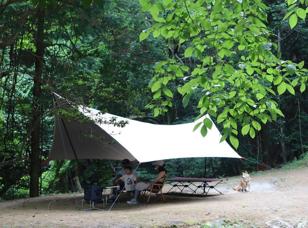 スクエアタープ 1-2人用 3~4人用 5~6人用 5色 SQUARE TARP - PYKES PEAK