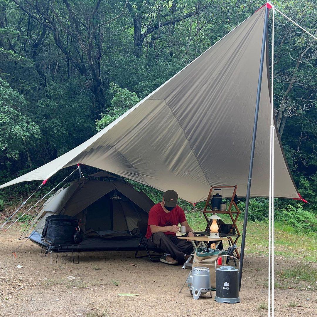 ヘキサタープ 1-2人用/3~4人用/5~6人用 5色 HEXA TARP - PYKES PEAK