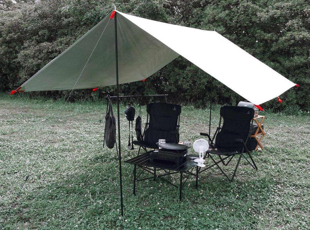 スクエアタープ 1-2人用 3~4人用 5~6人用 5色 SQUARE TARP - PYKES PEAK