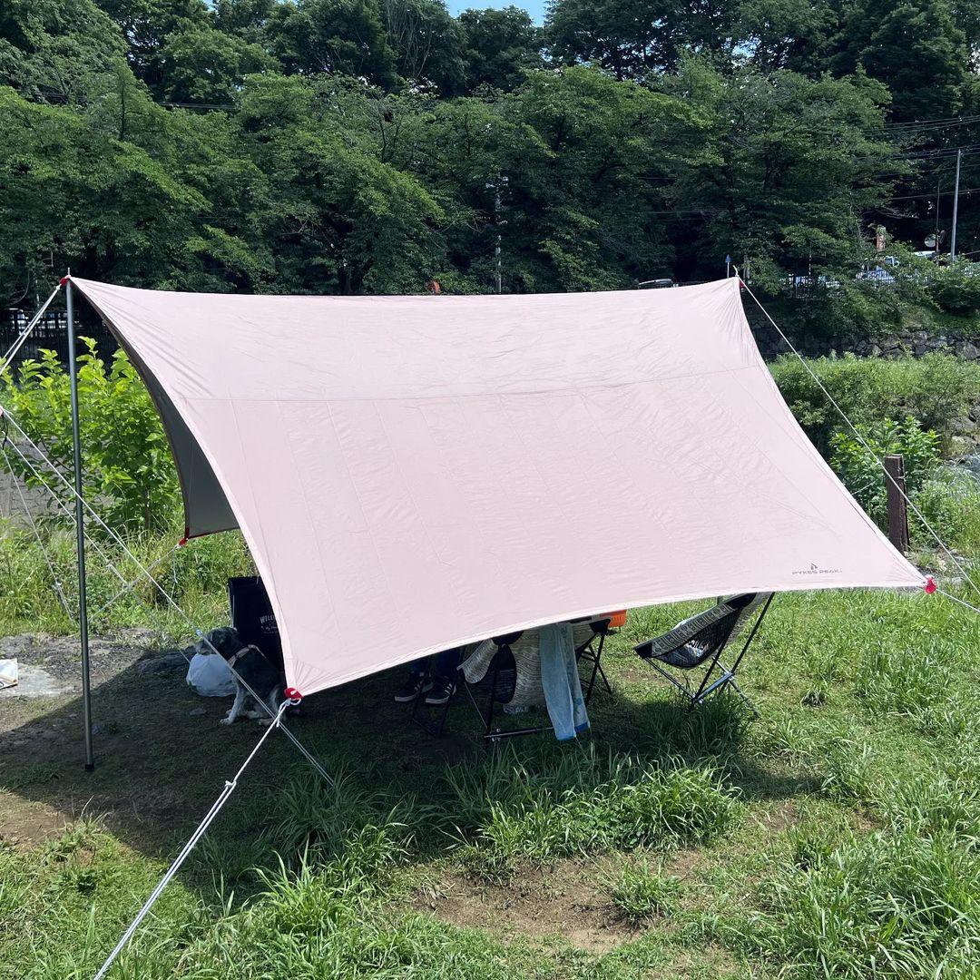 ヘキサタープ 1-2人用/3~4人用/5~6人用 5色 HEXA TARP - PYKES PEAK