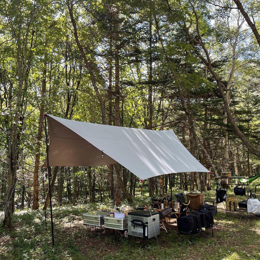 スクエアタープ 1-2人用 3~4人用 5~6人用 5色 SQUARE TARP - PYKES PEAK