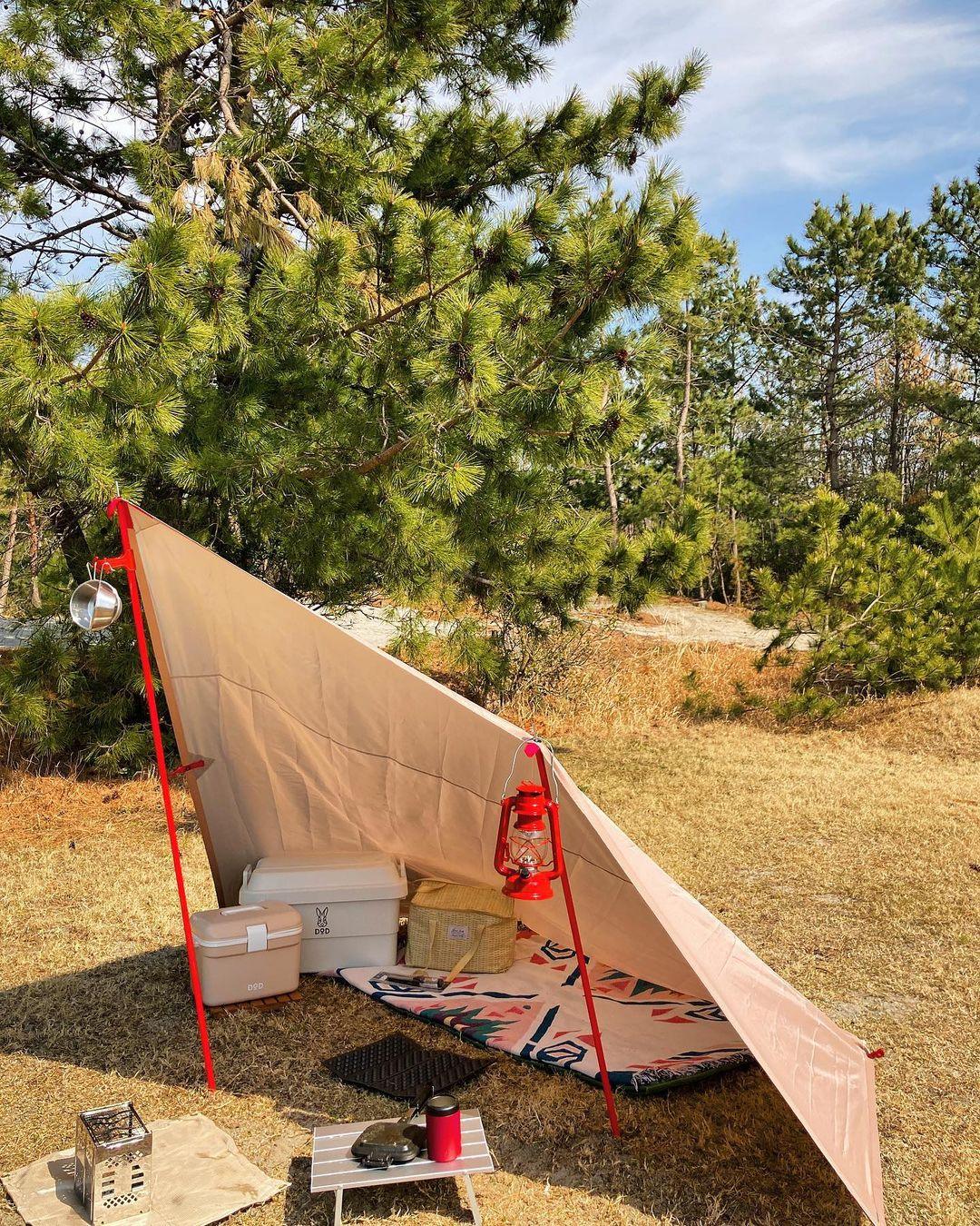 スクエアタープ 1-2人用 3~4人用 5~6人用 5色 SQUARE TARP - PYKES PEAK