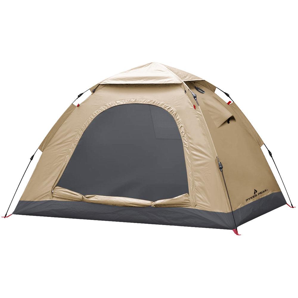ライトウェイトワンタッチテント 軽量 1-2人用/3~4人用 5色 LIGHTWEIGHT ONE-TOUCH 1-2P 3~4P - PYKES PEAK