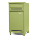 PYKES PEAK 宅配ボックス ポスト一体型 ポスト付き 大容量 おしゃれ 防水 置き配 盗難防止 案内ステッカー付き 大型 屋外 戸建て用 「 ポスミー 」