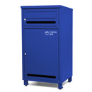 PYKES PEAK 宅配ボックス ポスト一体型 ポスト付き 大容量 おしゃれ 防水 置き配 盗難防止 案内ステッカー付き 大型 屋外 戸建て用 「 ポスミー 」