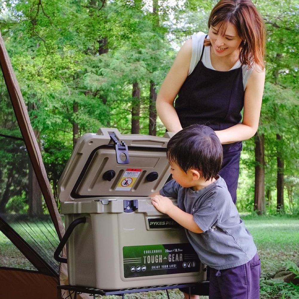 大型ハードクーラーボックス 20QT(18.9L )/45QT(42.6L ) - PYKES PEAK