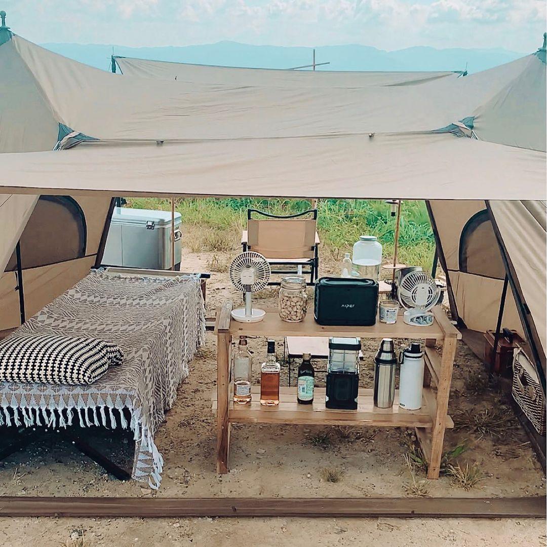 スクエアタープ 1-2人用 3~4人用 5~6人用 5色 SQUARE TARP - PYKES PEAK