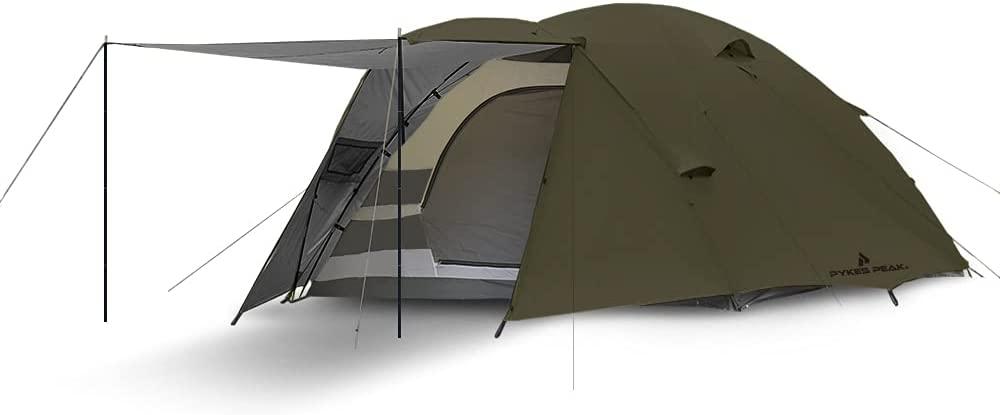 パーティー ドームテント 大型ドームテント 4〜6人用 家族 おしゃれ おすすめ 機能性 - PYKES PEAK