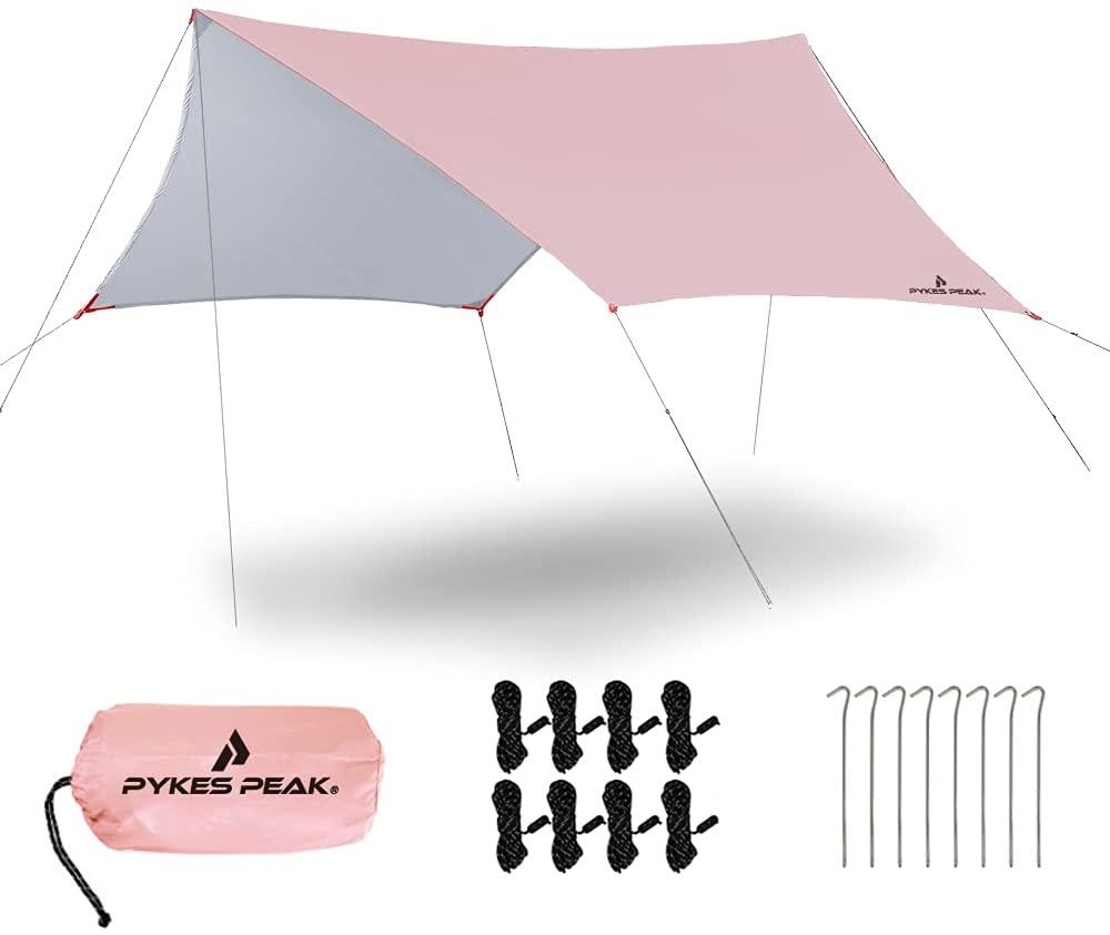 ヘキサタープ 1-2人用/3~4人用/5~6人用 5色 HEXA TARP - PYKES PEAK