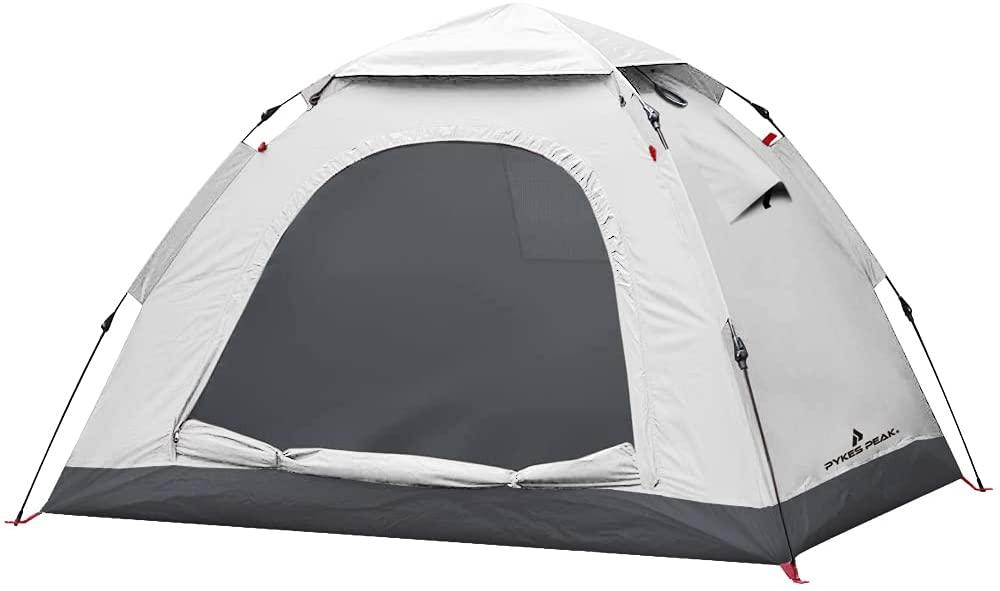 ライトウェイトワンタッチテント 軽量 1-2人用/3~4人用 5色 LIGHTWEIGHT ONE-TOUCH 1-2P 3~4P - PYKES PEAK