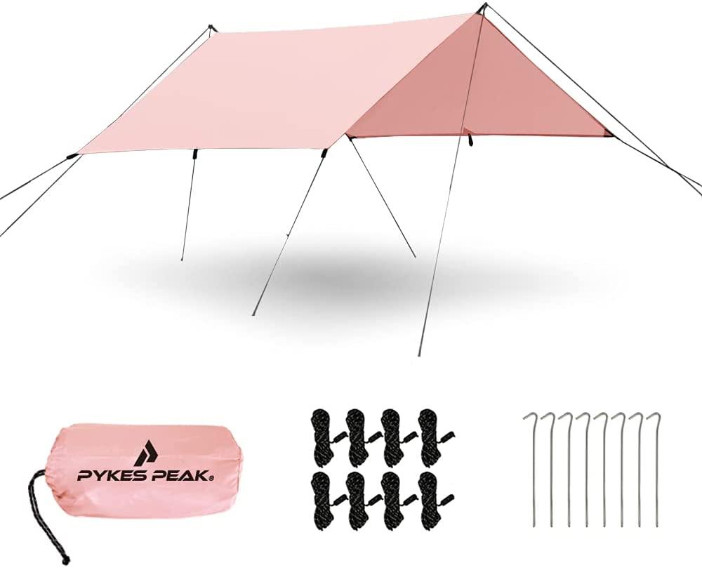 スクエアタープ 1-2人用 3~4人用 5~6人用 5色 SQUARE TARP - PYKES PEAK
