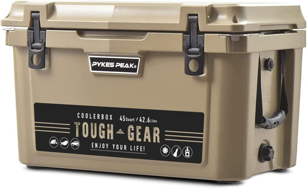 大型ハードクーラーボックス 20QT(18.9L )/45QT(42.6L ) - PYKES PEAK