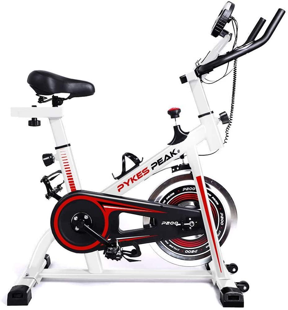 PYKES PEAK スピンバイク フィットネスバイク おしゃれ WHITE (2色) フィットネス - PYKES PEAK