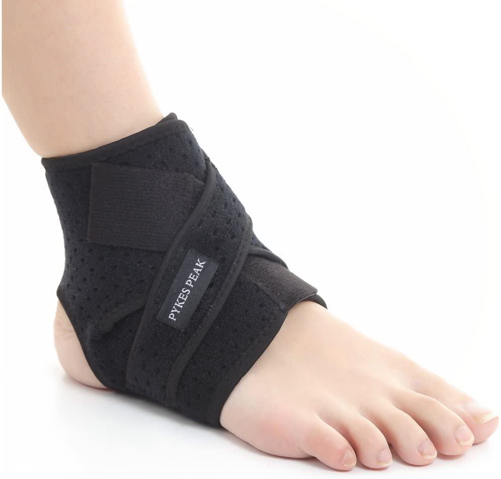 PYKES PEAK 足首サポーター バスケ スポーツ用 左右兼用 - PYKES PEAK