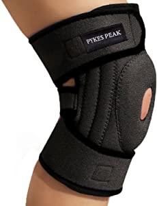 膝サポーター ご高齢者の方に S M L XL サイズ 日常生活の補助に | しっかり 保護 スポーツ 運動 補助 通気 男性 女性 オールシーズン 薄出 薄い 保温 洗濯 洗える おすすめ 運動 口コミ 軽量【公式】 PYKES PEAK (パイクスピーク) - PYKES PEAK