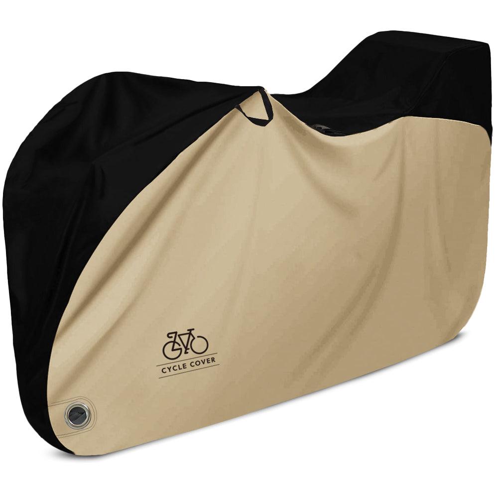 防水自転車カバー ノーマル/ベージュブラック 11月下旬入荷次第発送 - PYKES PEAK