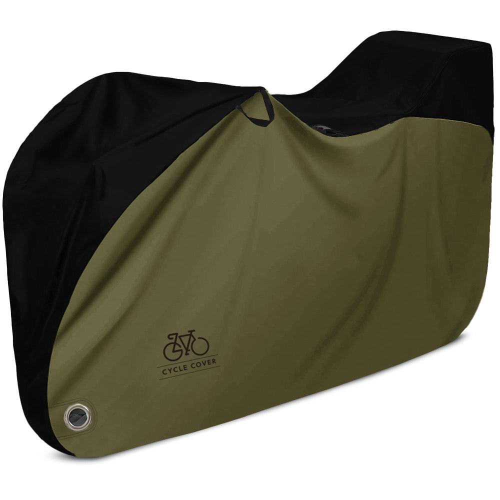 防水自転車カバー ノーマル/ベージュブラック 11月下旬入荷次第発送 - PYKES PEAK