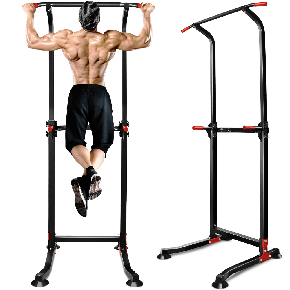 【アウトレット】PYKES PEAK パイクスピーク ぶら下がり健康器 PX-200 懸垂マシン 懸垂器具 チンニング ディップスス 多機能 筋力 筋肉トレーニング器具 高さ 10段 耐荷重 150kg - PYKES PEAK