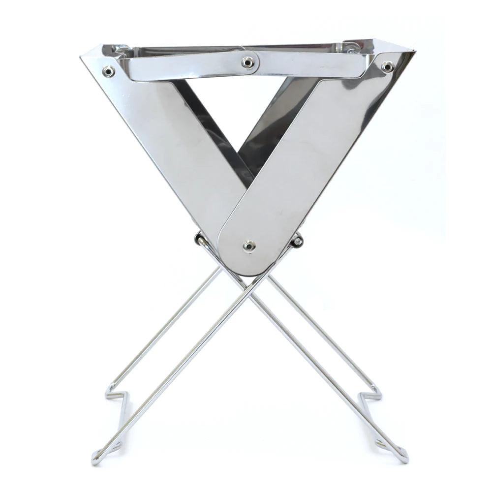 【アウトレット】PYKES PEAK 折りたたみ式焚火台 バーベキューコンロ ファイヤーピットグリル - PYKES PEAK